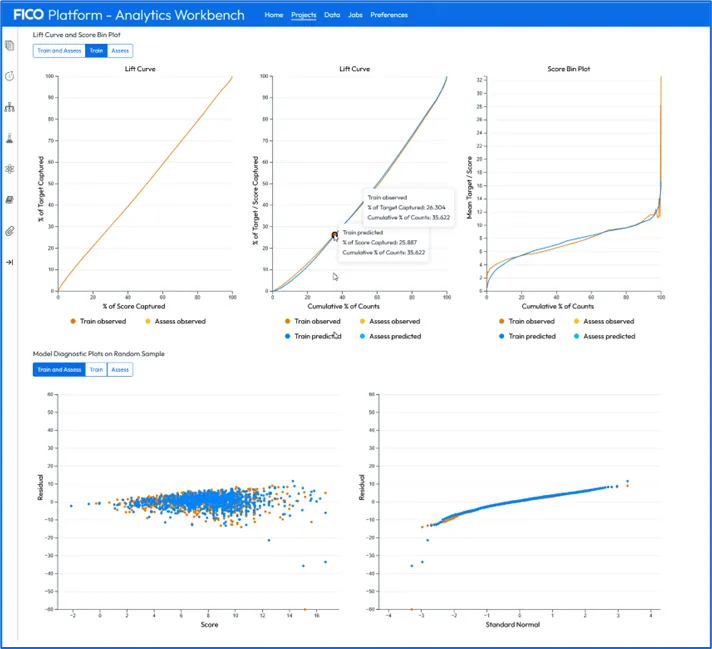Building a continuous target scorecard in FICO Platform