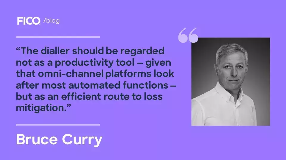 Bruce Curry on digital-first collections and the dialler