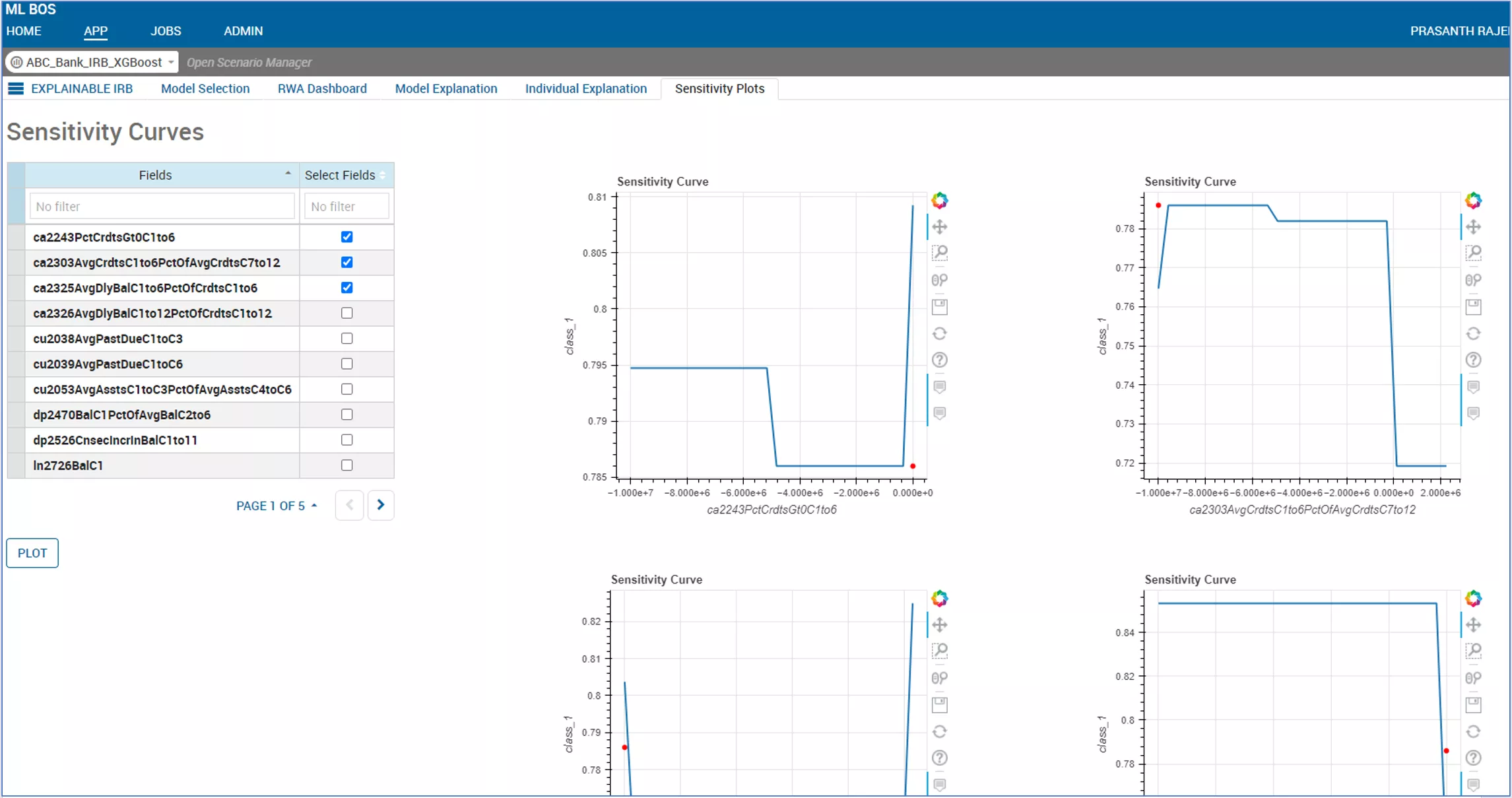 Explainable Machine Learning for Probability of Default Calculations