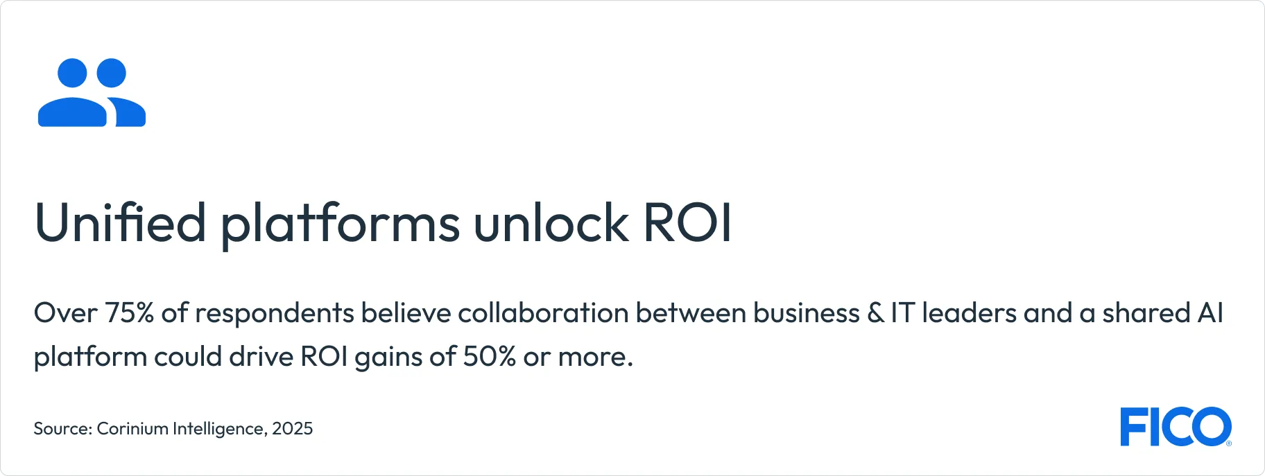 Uniformed platforms unlock ROI