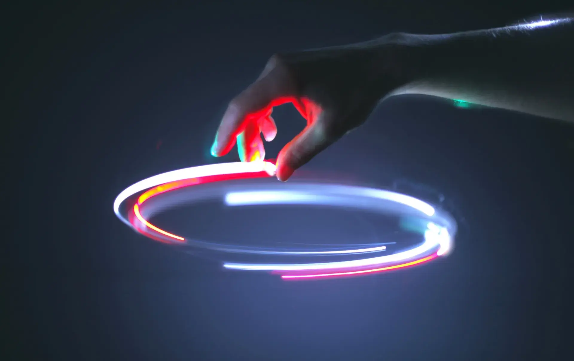 Hand creating light innovation