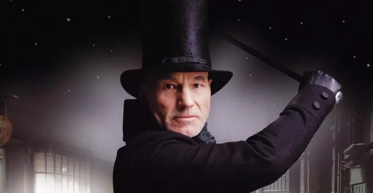 Patrick Stewart in A Christmas Carol